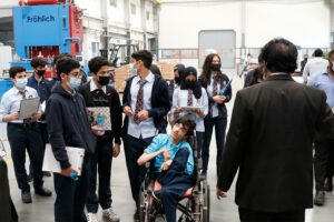 Ametech Facilitated Al Wisam School Educational Factory Tour