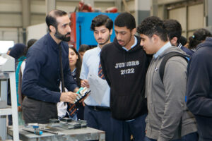 Al Wisam School Educational Factory Tour in Ameeri Industries – Ametech
