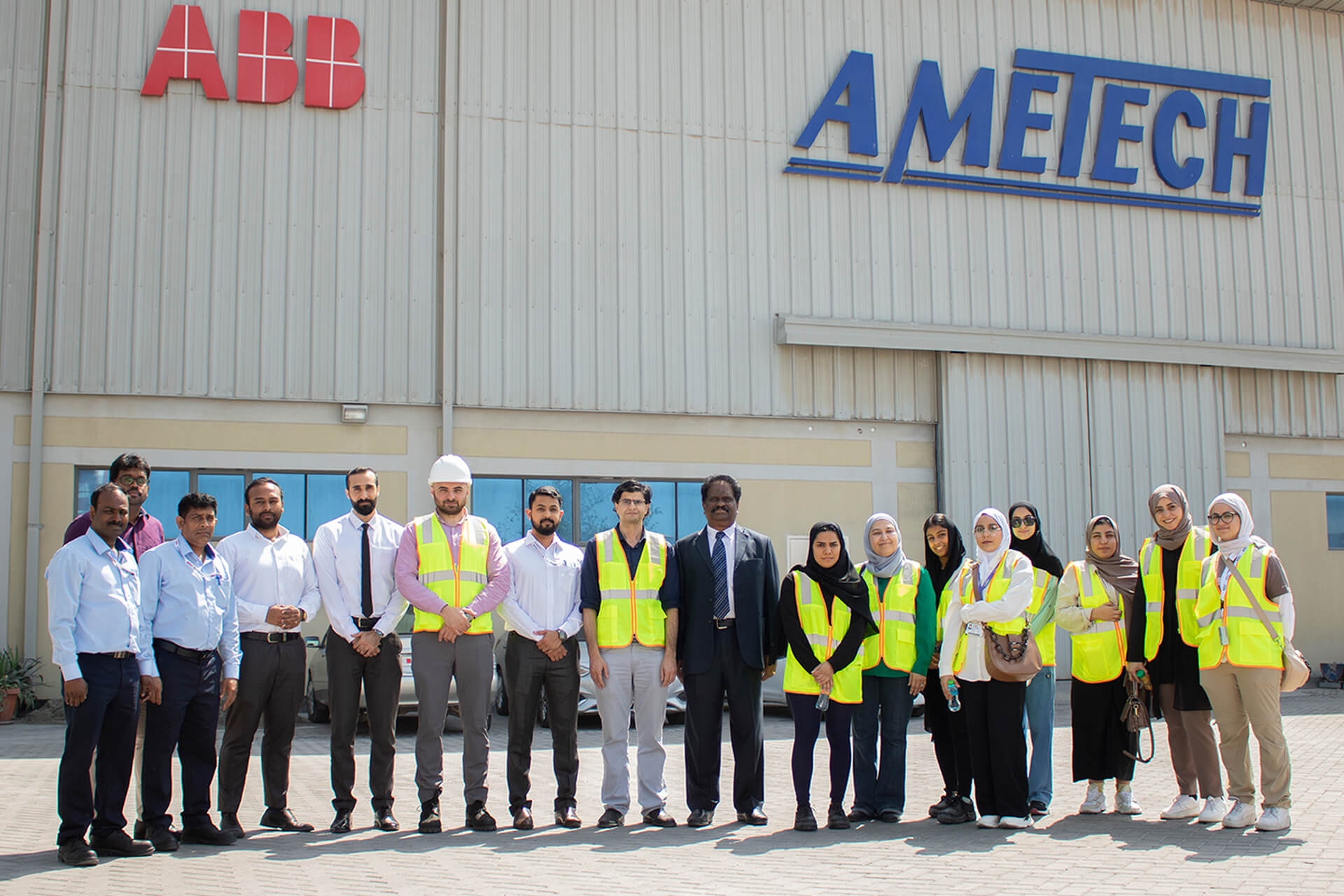 Applied Science University (ASU) Factory Tour in Ameeri Industries (AMETECH)
